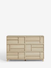 Mid Natural Finsbury 6 Drawer Chest - Image 7 of 12