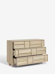 Mid Natural Finsbury 6 Drawer Chest - Image 8 of 12
