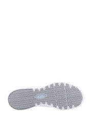 Skechers White Marsing Gmina Slip Resistant Work Womens Trainers - Image 4 of 4