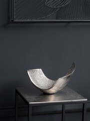 Libra Iconic Silver Peel Bowl Small - Image 1 of 3