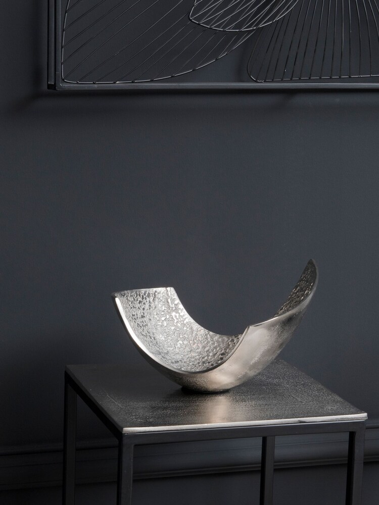 Libra Iconic Silver Peel Bowl Small - Image 1 of 3