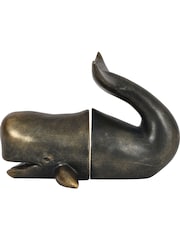 Libra Bronze Iconic Whale B Bookends - Image 3 of 4