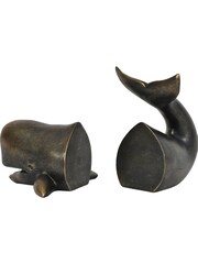 Libra Bronze Iconic Whale B Bookends - Image 4 of 4