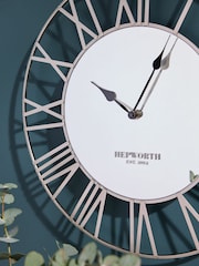 Silver Monaco Mirror Wall Clock - Image 3 of 5