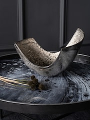 Libra Interiors Iconic Silver Peel Bowl Large - Image 1 of 3