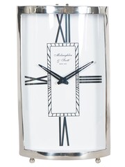 Libra Silver Johnson Small Mantel Clock - Image 2 of 4