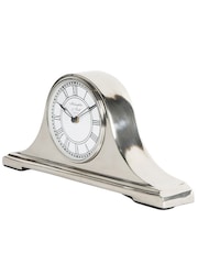 Libra Silver Retro Carriage Mantel Clock - Image 4 of 4