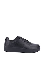 Skechers Black Sport Court 92 School Shoes - Image 1 of 4
