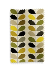 Orla Kiely Yellow Multi Stem Made to Measure Roller Blinds - Image 3 of 6