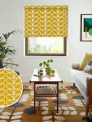 Orla Kiely Sunflower Jumbo Linear Stem Made to Measure Roller Blinds - Image 1 of 6