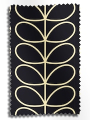 Orla Kiely Liquorice Jumbo Linear Stem Made to Measure Roller Blinds - Image 6 of 6