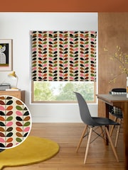 Orla Kiely Pink/Red Multi Stem Made to Measure Roller Blinds - Image 1 of 6