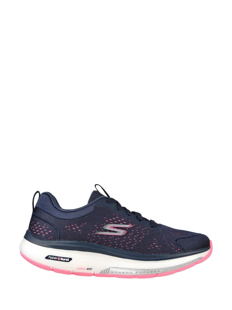 Синий - Женские кроссовки Skechers Go Walk Workout Walker Outpace - Image 1 of 3