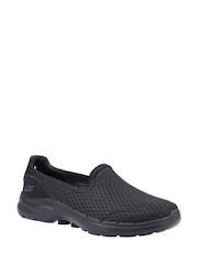 Skechers Black GOwalk 6 Big Splash Shoes - Image 2 of 4