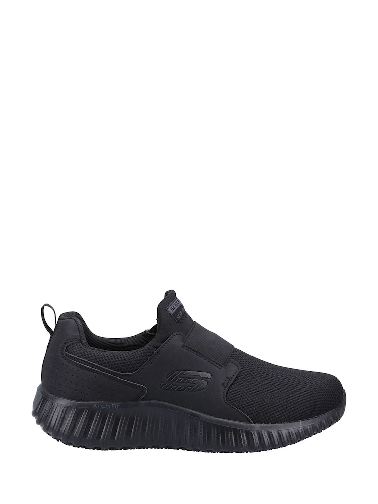 Skechers Black Cicades Occupational Shoes - Image 1 of 4