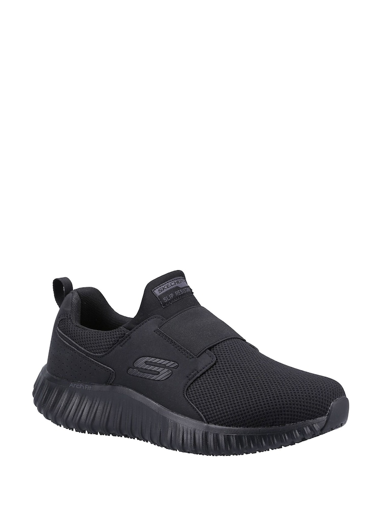 Skechers Black Cicades Occupational Shoes - Image 2 of 4