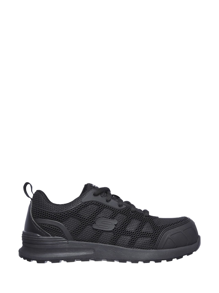 Skechers Black Bulklin Ayak Safety Shoes - Image 2 of 6