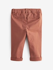Rust Stretch Chinos Trousers (3mths-7yrs) - Image 5 of 6