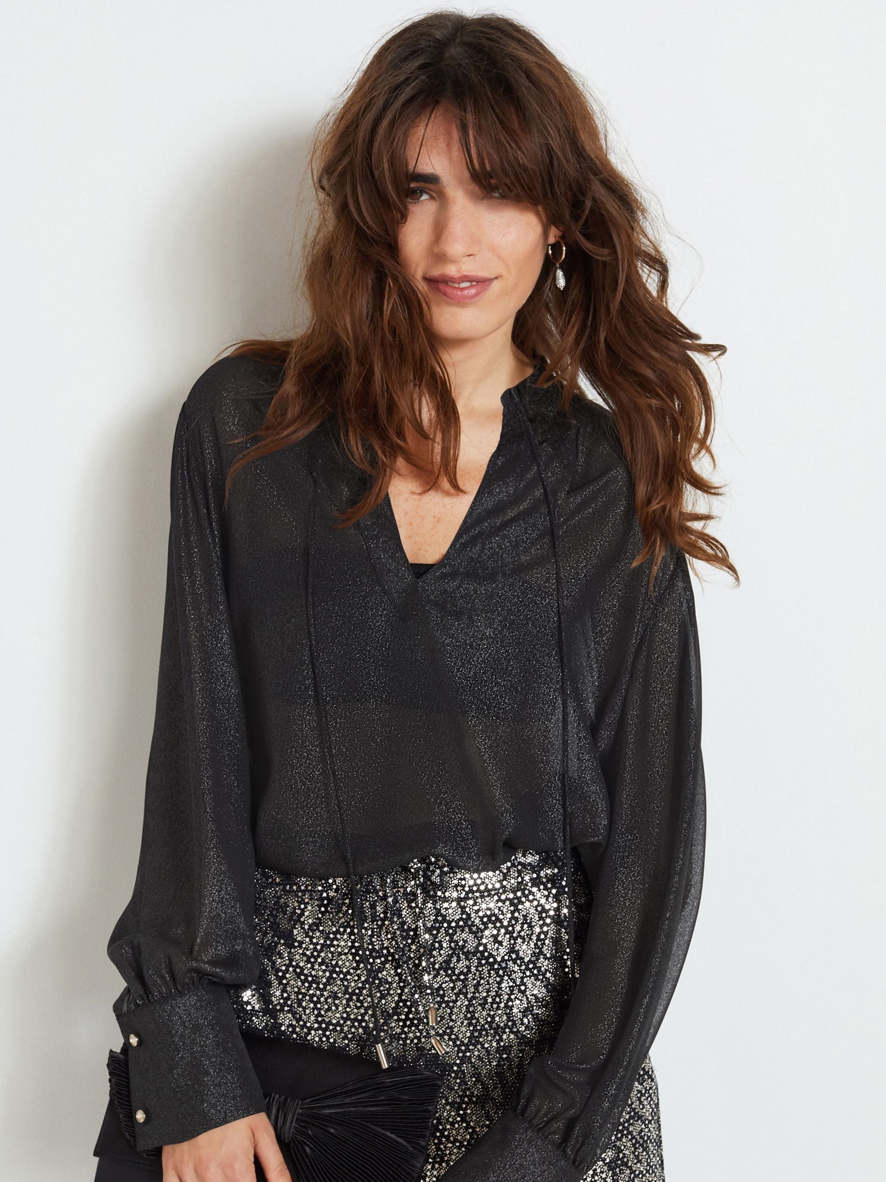 専用papier Louise blouse black レディース