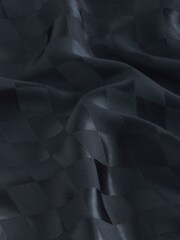 Blue Rochelle Long Sleeve Midi Diamond Column Dress - Image 6 of 6