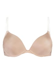 Hunkemöller 100% Cotton Transparent Back Padded Underwired Push-Up Bra - Image 4 of 5