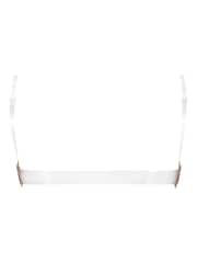 Hunkemöller 100% Cotton Transparent Back Padded Underwired Push-Up Bra - Image 5 of 5