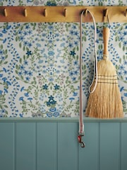 Joules Cream Symmetrical Trellis Ditsy 10M Wallpaper - Image 1 of 4