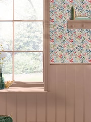 Joules Cream Sanders Ditsy 10M Wallpaper - Image 1 of 4