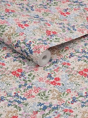Joules Cream Sanders Ditsy 10M Wallpaper - Image 3 of 4