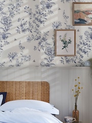 Joules Cream Honey Floral 10M Wallpaper - Image 1 of 4
