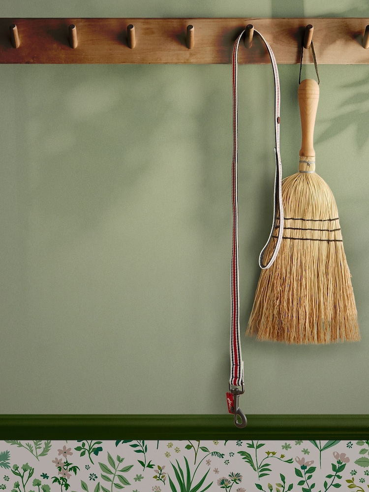 Joules Sage Green Plain 10M Wallpaper - Image 1 of 4