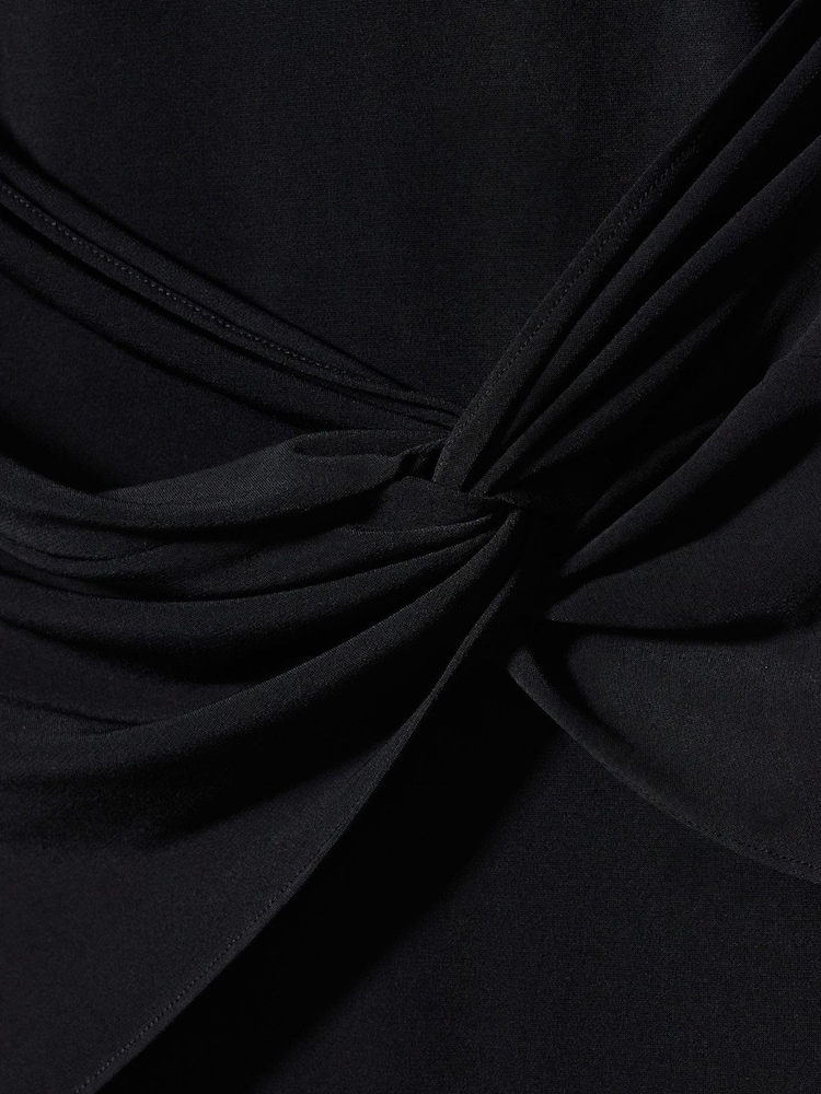 Mango Draped Straps Black Bodysuit - Image 6 of 6