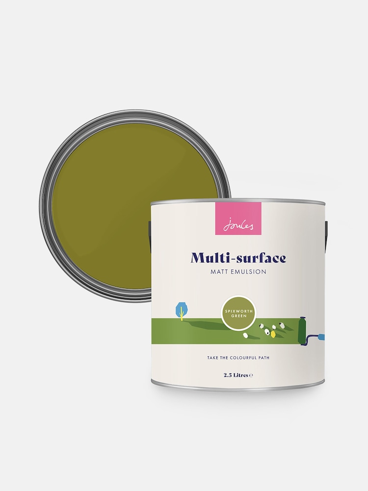 Joules Spixworth Green Multi Surface Matt Emulsion - Image 4 of 4
