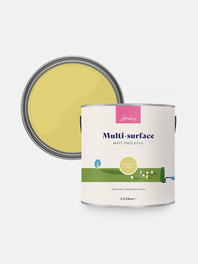Joules Cornish Sun Multi Surface Matt Emulsion - Image 4 of 4