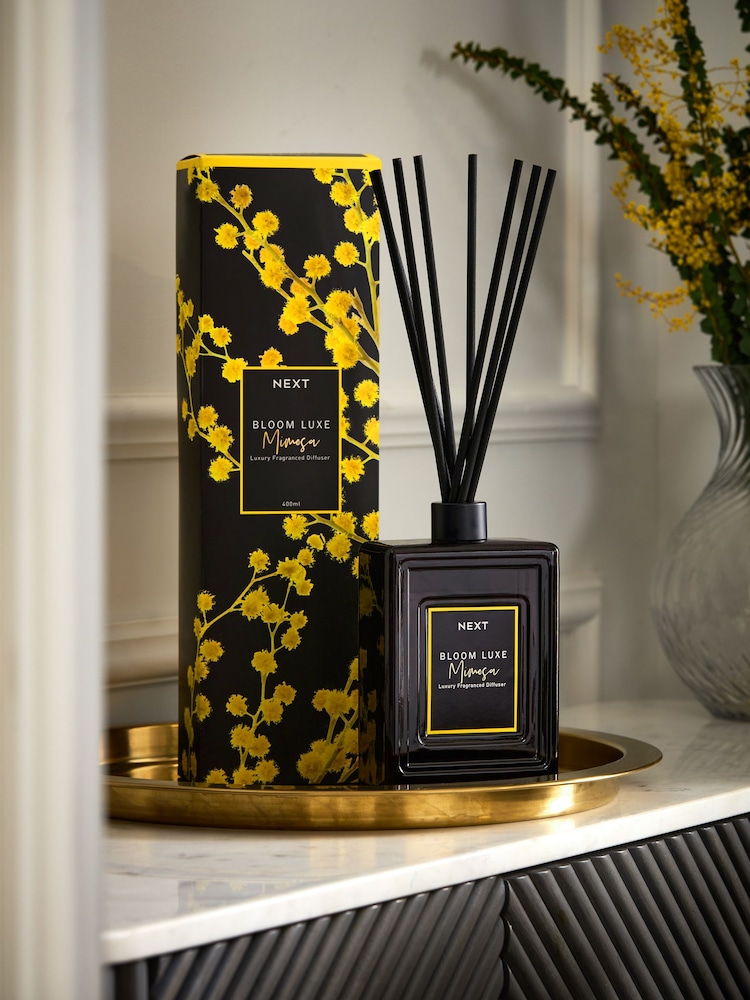 400ml Bloom Luxe Mimosa Luxury Fragranced Diffuser - Image 1 of 3