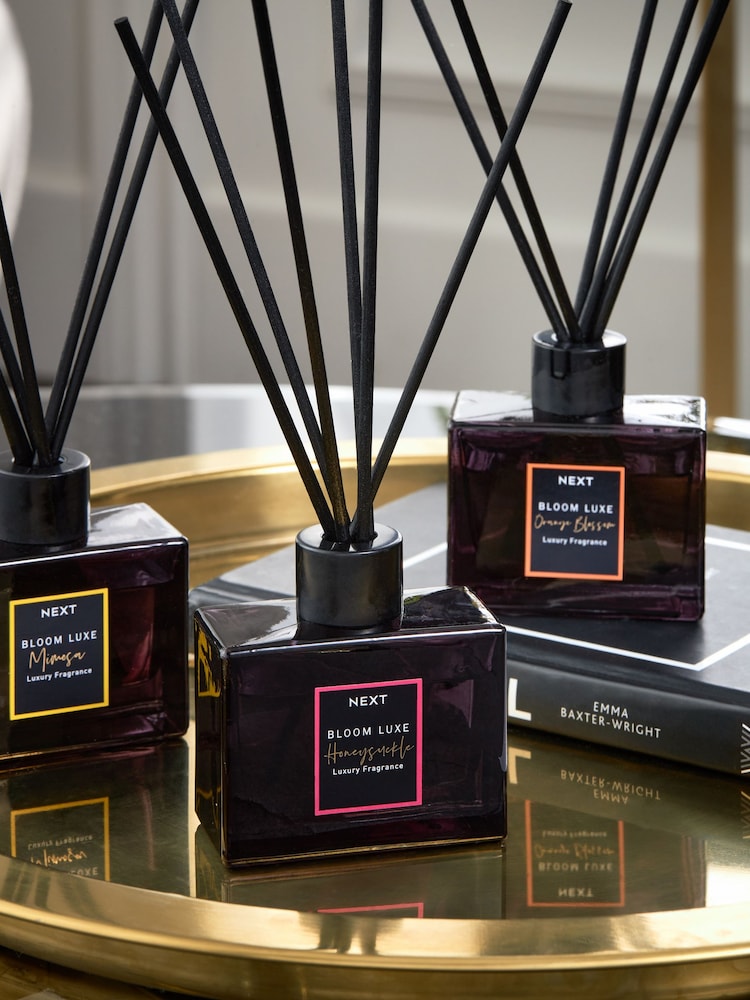 Bloom Luxe Honeysuckle, Mimosa & Orange Blossom Fragranced Diffuser Trio - Image 2 of 2