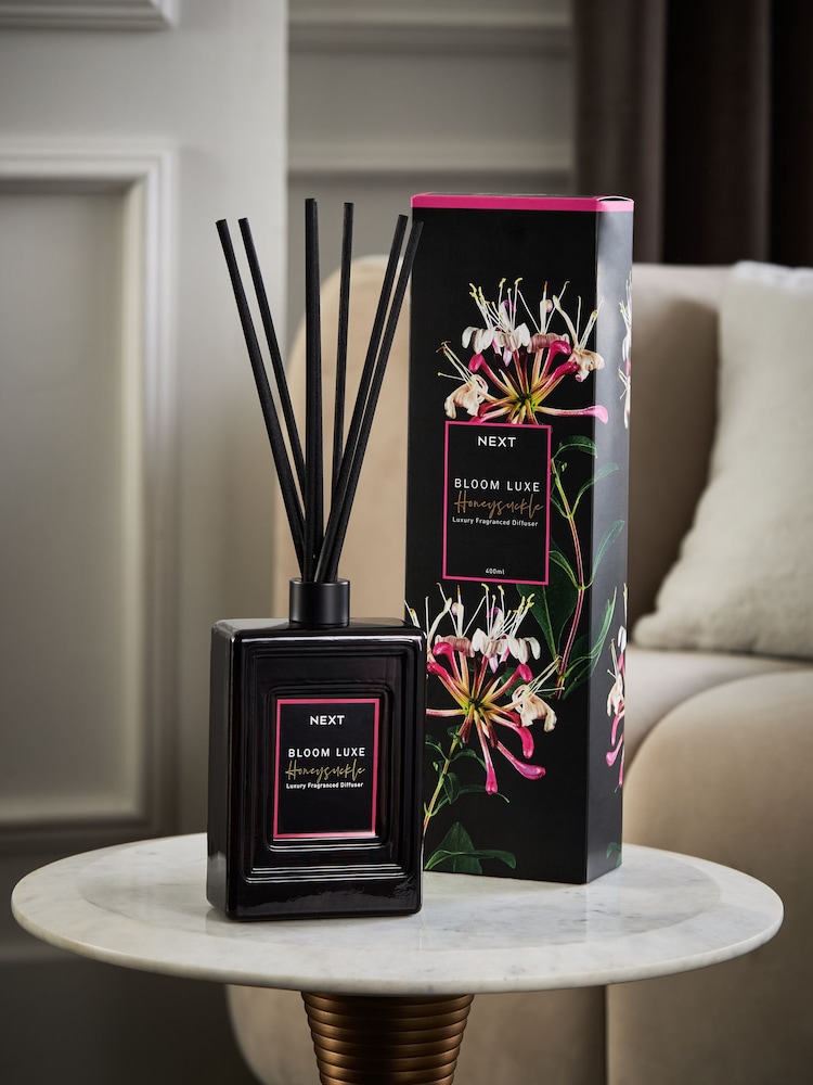 Honeysuckle Bloom Luxe 400ml Diffuser - Image 4 of 4 Honeysuckle Bloom Luxe 400ml Diffuser - Image 4 of 4