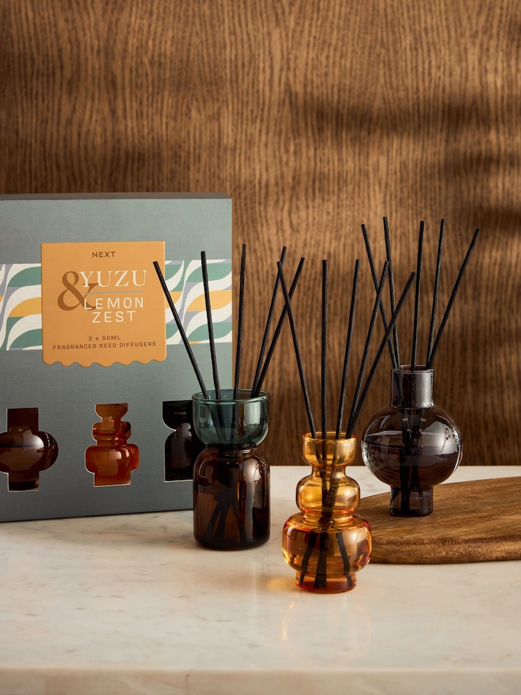 Diffuser Set Yuzu & Lemon Zest Fragranced Diffuser - Image 1 of 4