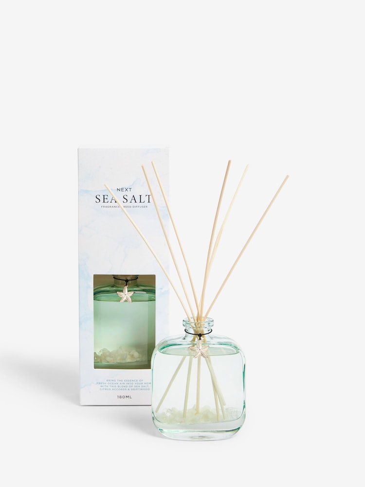 Coastal Sea Salt and Citrus Fragranced 180ml Reed Diffuser - Image 4 of 4