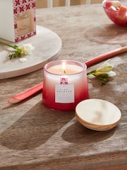 Pink Rhubarb Jar Candle - Image 1 of 4