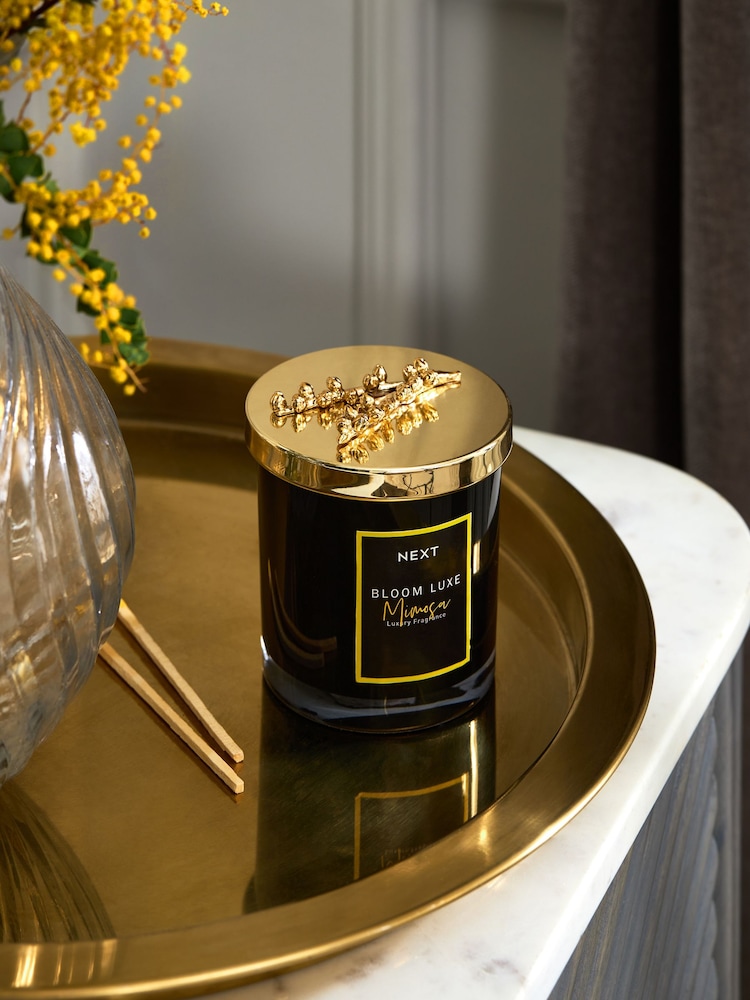 Black Bloom Luxe Mimosa Luxury Scented Candle - Image 2 of 2