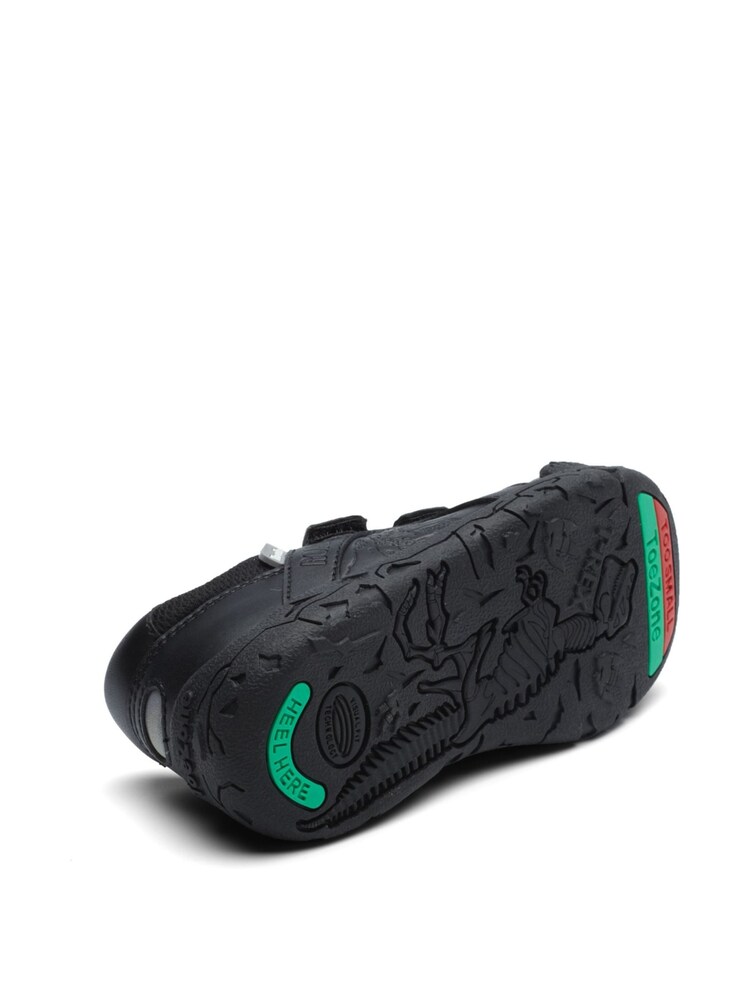Toezone REX Dinosaur Double Rip Tape Fixation avec pare-chocs en caoutchouc Chaussures d’école super résistantes - Image 2 de 5 Toezone REX Dinosaur Double Rip Tape Fixation avec pare-chocs en caoutchouc Chaussures d’école super résistantes - Image 2 de 5