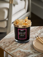 Black Bloom Luxe Honeysuckle Luxury Scented Candle - Image 2 of 3