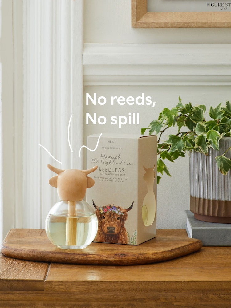 Hamish Pure Linen Fragranced 100ml Reedless Diffuser - Image 1 of 4