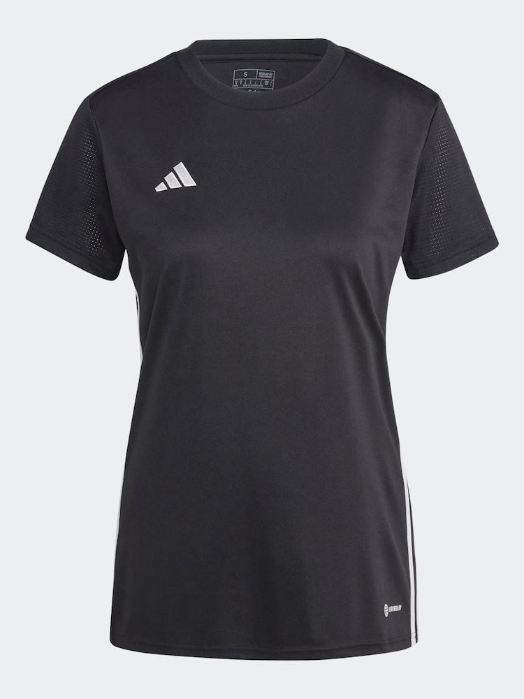 adidas Black/White Performance Tabela 23 Jersey - Image 7 of 8