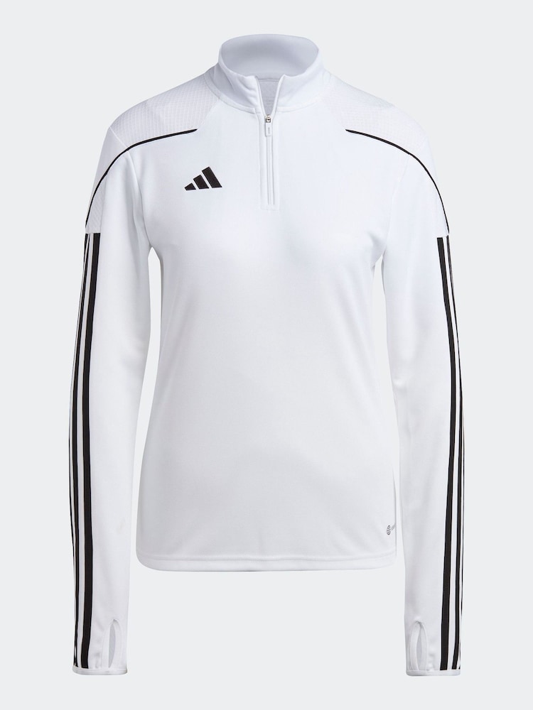 adidas White/Black Performance Tiro 23 League Training Top - Image 7 of 8