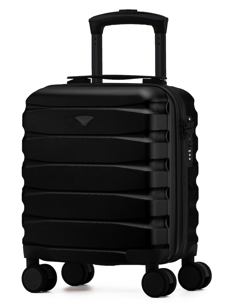 Flight Knight Black 40x30x20cm Hand Luggage Maximum Size Approved for Ryanair & Wizz Free Carry On Underseat Cabin Bag - Image 1 of 1