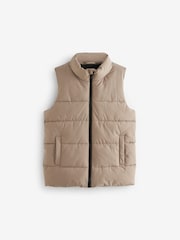 لون محايد - Padded Puffer Gilet (3-16yrs) - صورة 6 من 8