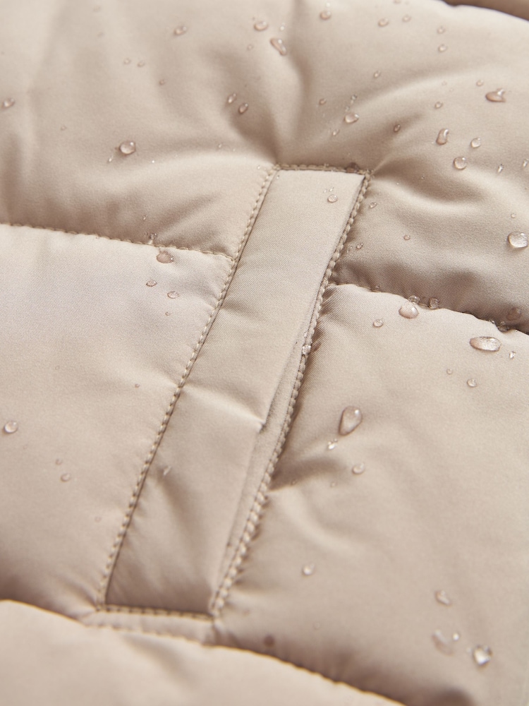 لون محايد - Padded Puffer Gilet (3-16yrs) - صورة 8 من 8