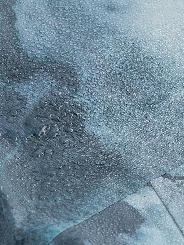 Grey/Blue Waterproof Fleece Lined Coat (3-17yrs) - Image 7 of 7